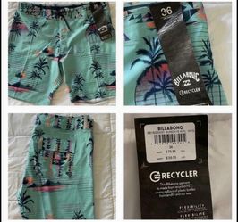 Brand New/With Tags Billabong Men’s board shorts. Size 36 mid-length