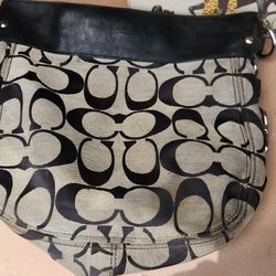 Coach Purse..not Sureif Real But Its Heavy Needs Cleaning