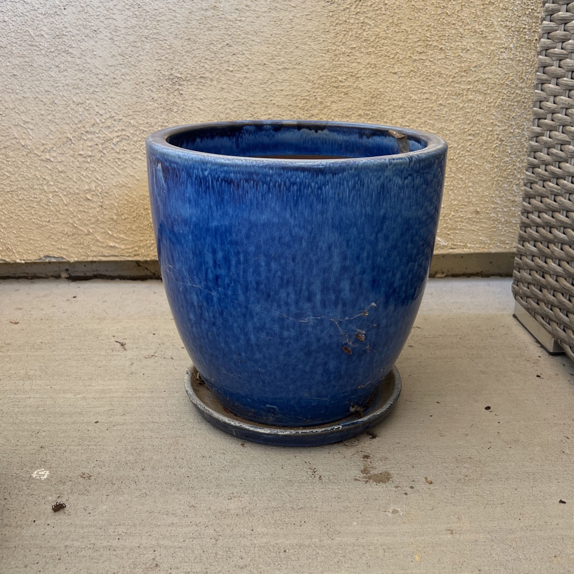 Blue stone Vase