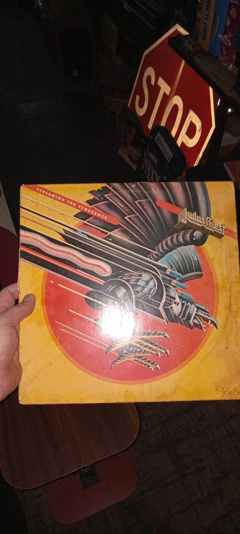 Original Judas Priest Screaming For Vengance Factory Original Album Deal