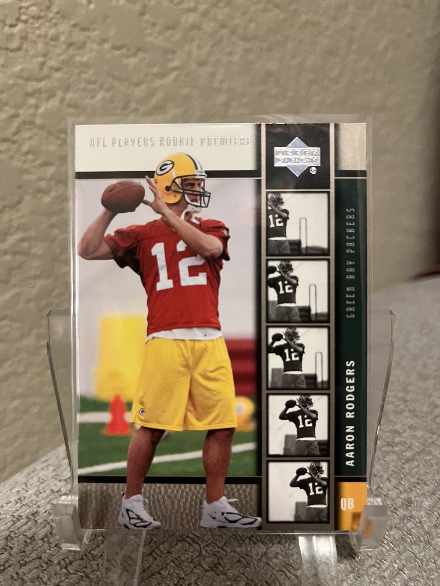 Aaron Rogers 2005 Upper deck / 2020 Panini Select