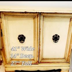 Cabinet Antique never Refinished 