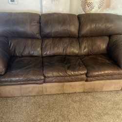 Leather Couch