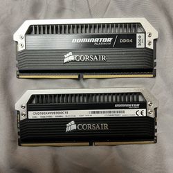 Corsair Dominator platinum DDR4 3200 MHZ