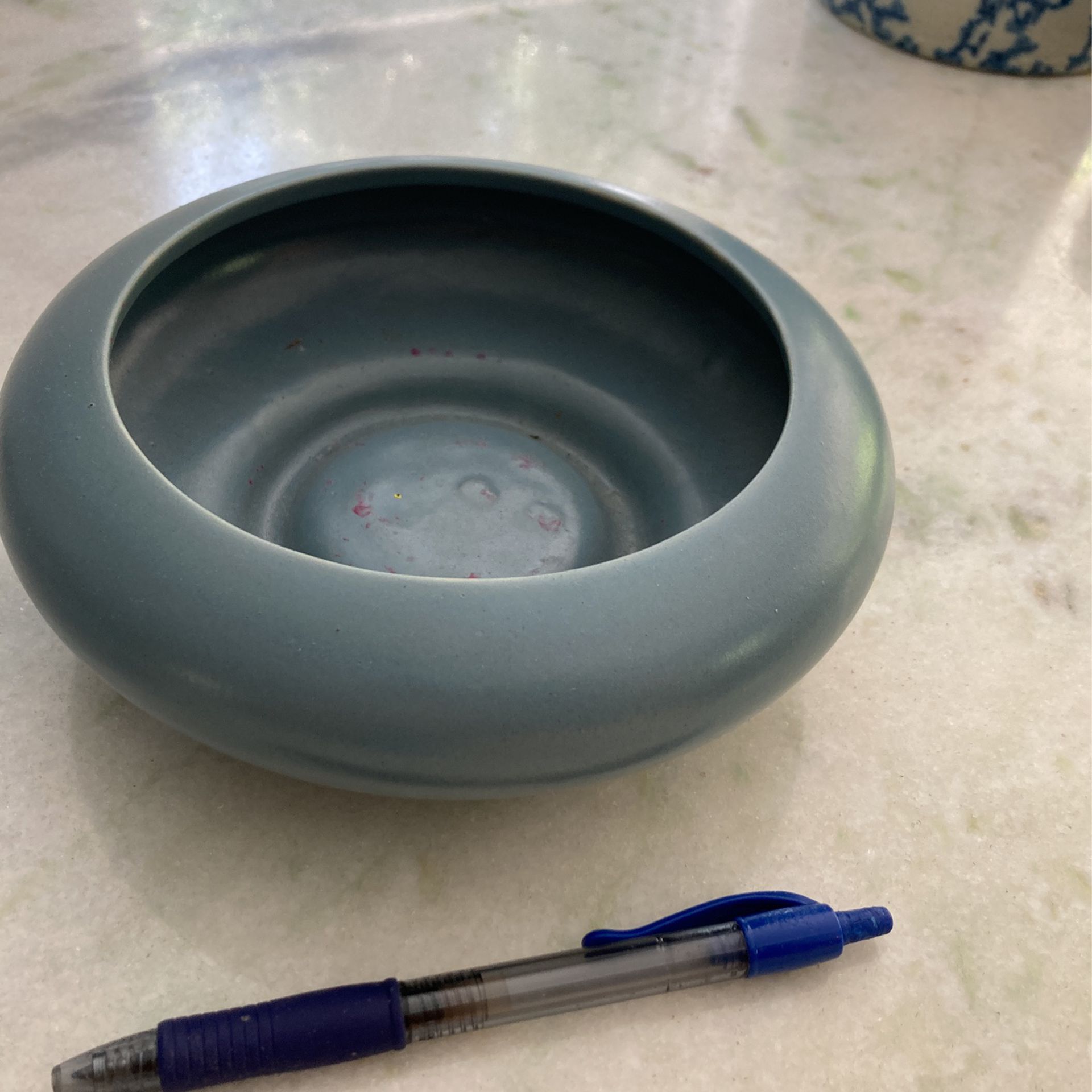 Blue Marked Bowl