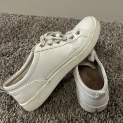 Vionic Vinny sneakers size 7.5 white leather comfort lace up