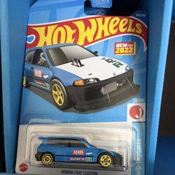 Hot Wheels Honda Civic Custom 2022 HW J-Imports