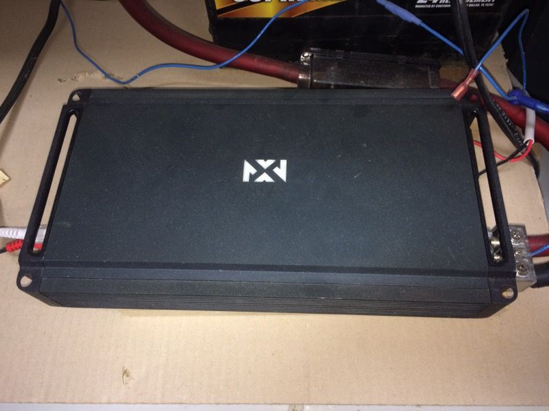 Used/NVX-JAD1200.1 mono block car amplifier