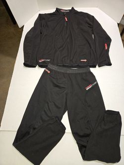 Sedici Close Thermic Cycling 1/4 Zip Jacket (XL) & Pants (L) Men's Thermal