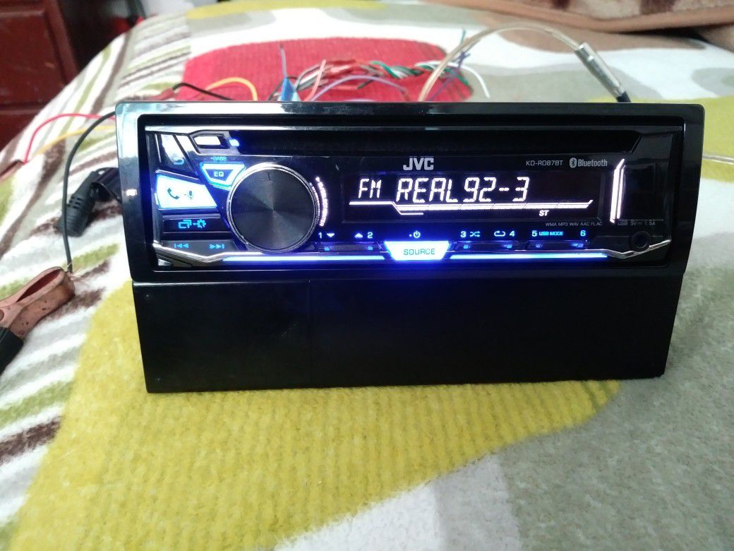 Kd-rd87bt Jvc in-dash 1-din Bluetooth cd stereo receiver