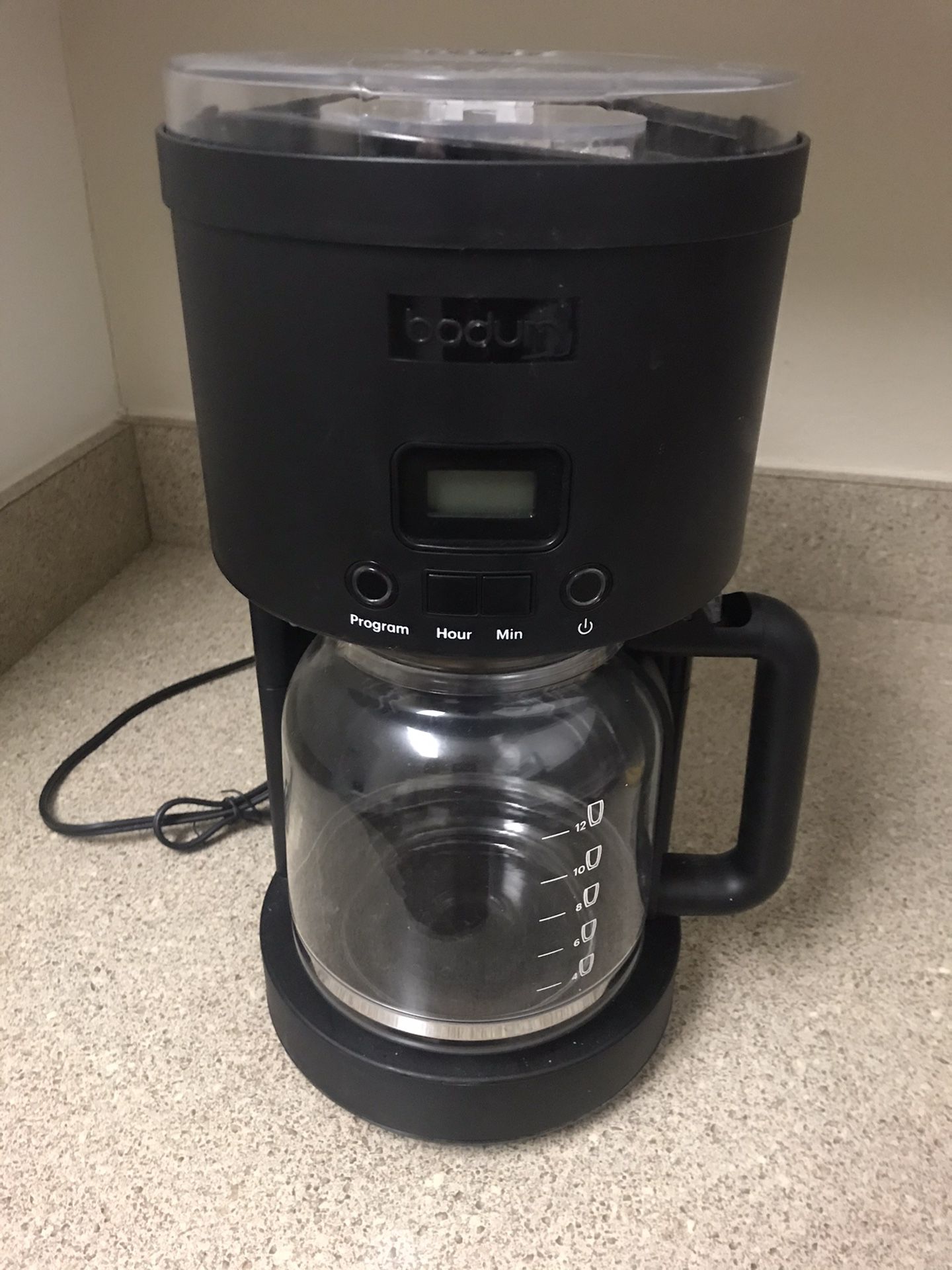 Bodum Bistro 12-Cup Programmable Coffee Machine
