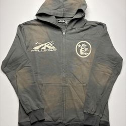 Grey Hellstar Hoodie 