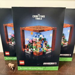 LEGO Minecraft The Crafting Table 21265 SEALED NEW