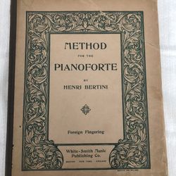 Antique Method For The Pianoforte Book By Henri Berrini