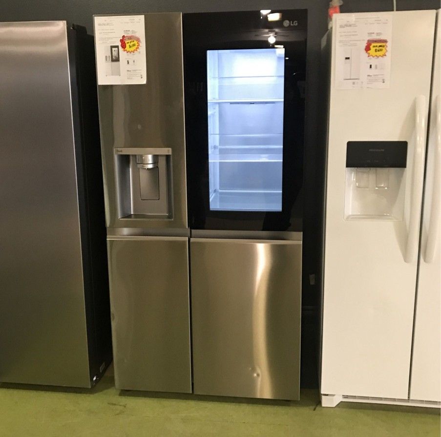 Lg Side By Side Smart Instaview French Door Refrigerator 💥💥