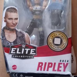 wwe elite rhea ripley mattel brand new