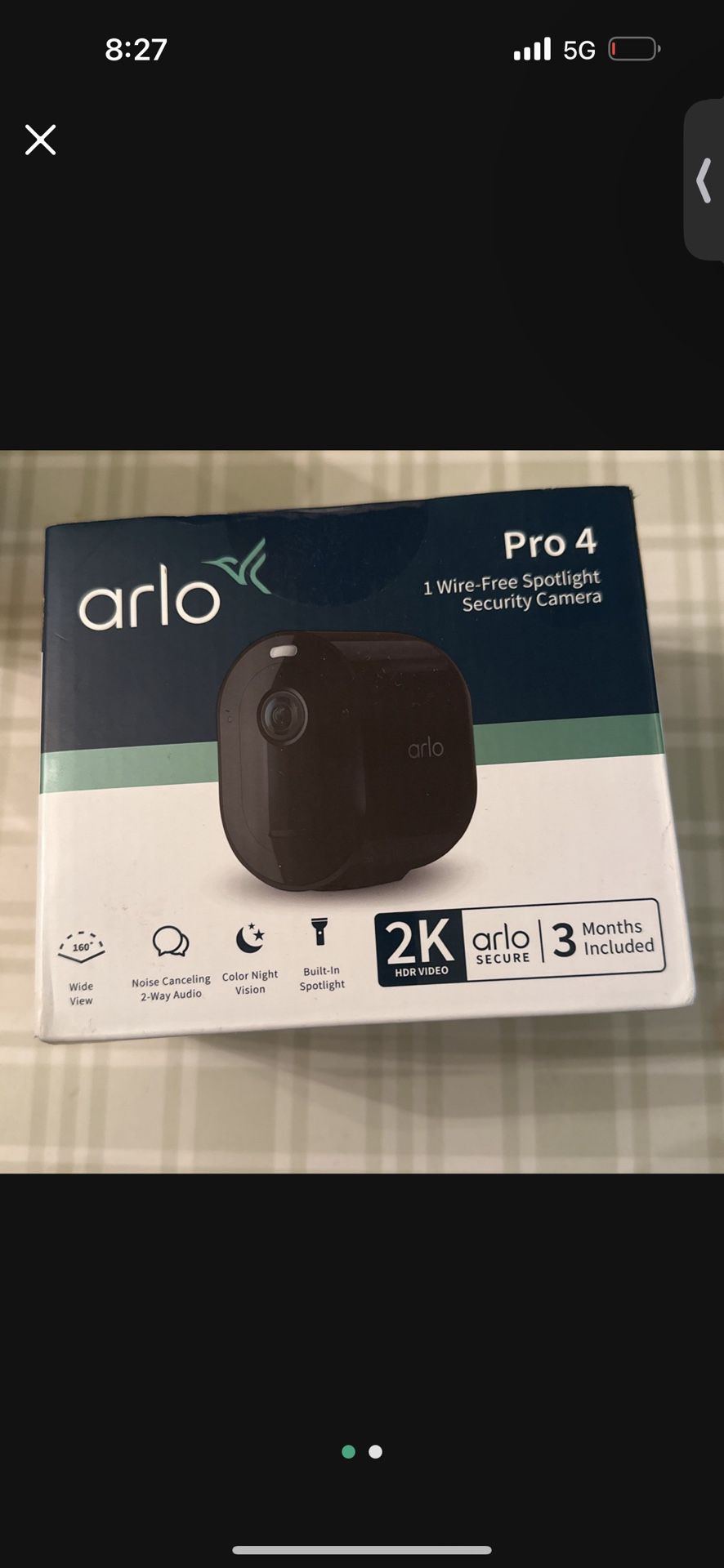 Arlo Cameras Both For $150