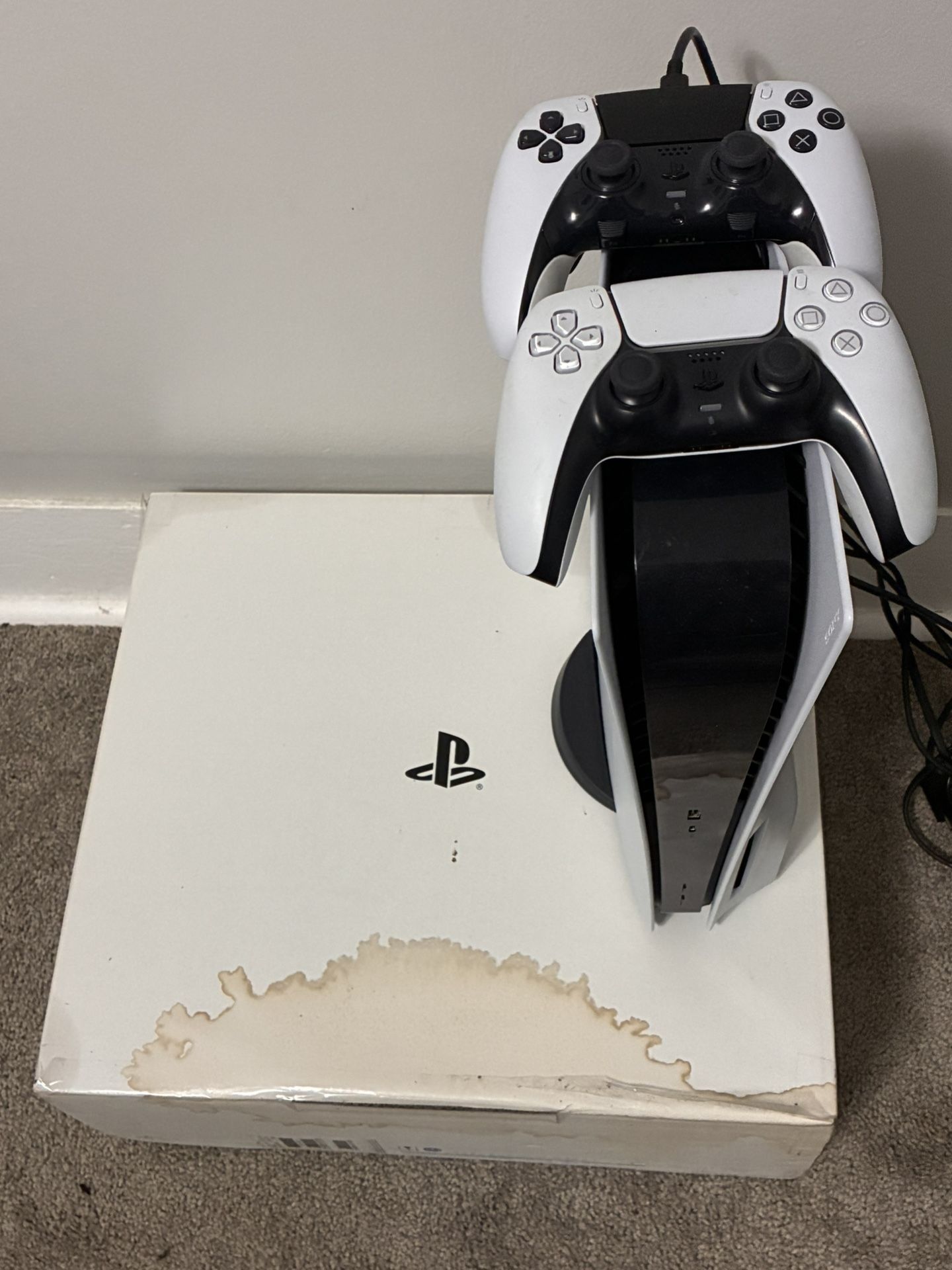 PS5 - Used But Like New.  With Pro Controller And Regular Controller 1tb Disk