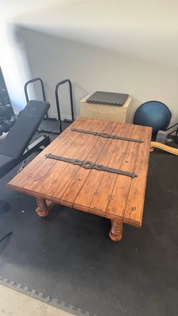 Large Wood Coffee Table