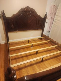 King bedroom set.