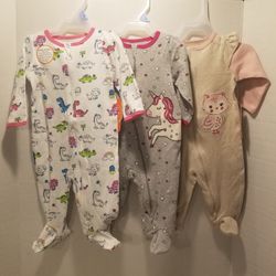 3 Pjs Size 3/6M, $10