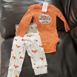 Pumpkin Outfit Set