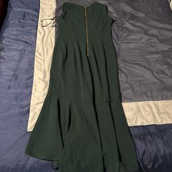 Calvin Klein green dress