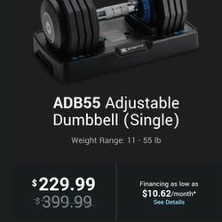 Xterra 55lb Adjustable Weights 