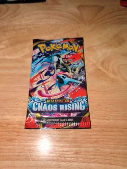 Pokémon Mega Evolution Chaos Rising Booster Pack
