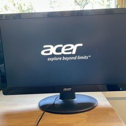 ACER 19.5” LED Monitor. Works Gear! One owner
