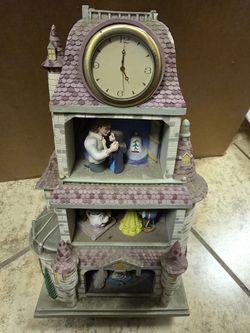Beauty and the Beast clock tower