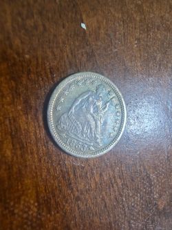1853 Seated Liberty H10 w/ Arrows (Nicely Toned)