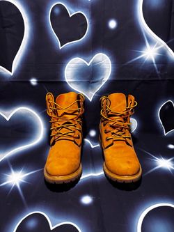 Timberland Wheat Nubuck Lace-Up Boots