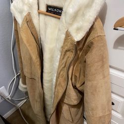 Wilson’s Leather Suede Coat