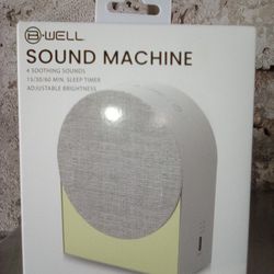Sound Machine, Smoothing Sounds & Soft Light Alarming 