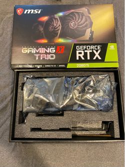 Msi GeForce RTX 2080 ti graphics card PC