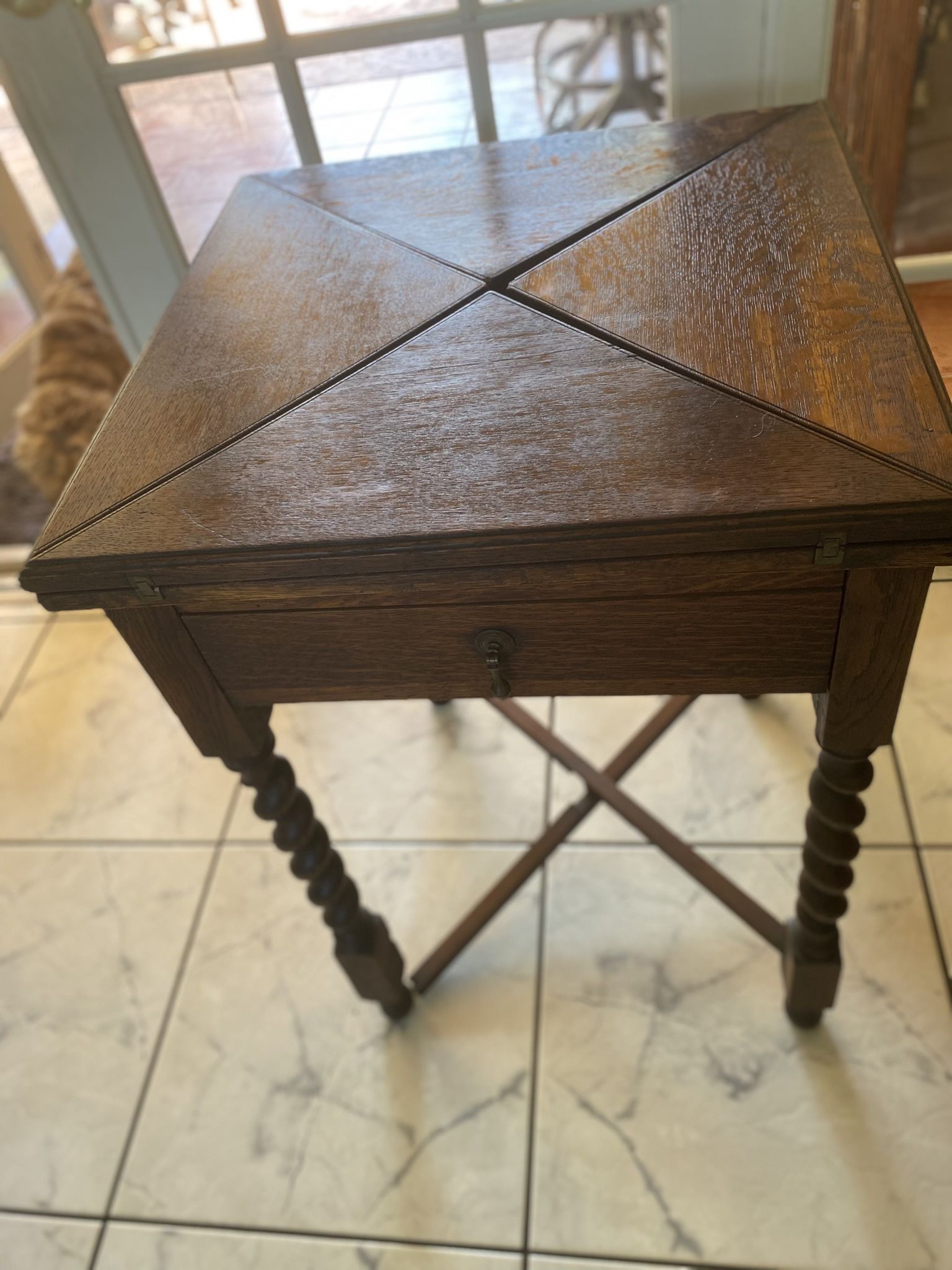 Antique Card Table