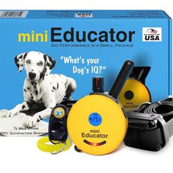 Mini-Educator Remote E Training Collar, Full Set, 1/2 Mile Radius, Waterproof