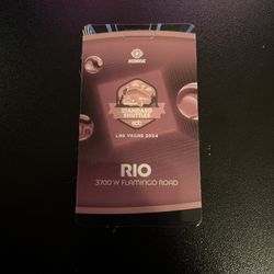 EDC RIO STANDARD SHUTTLE PASS