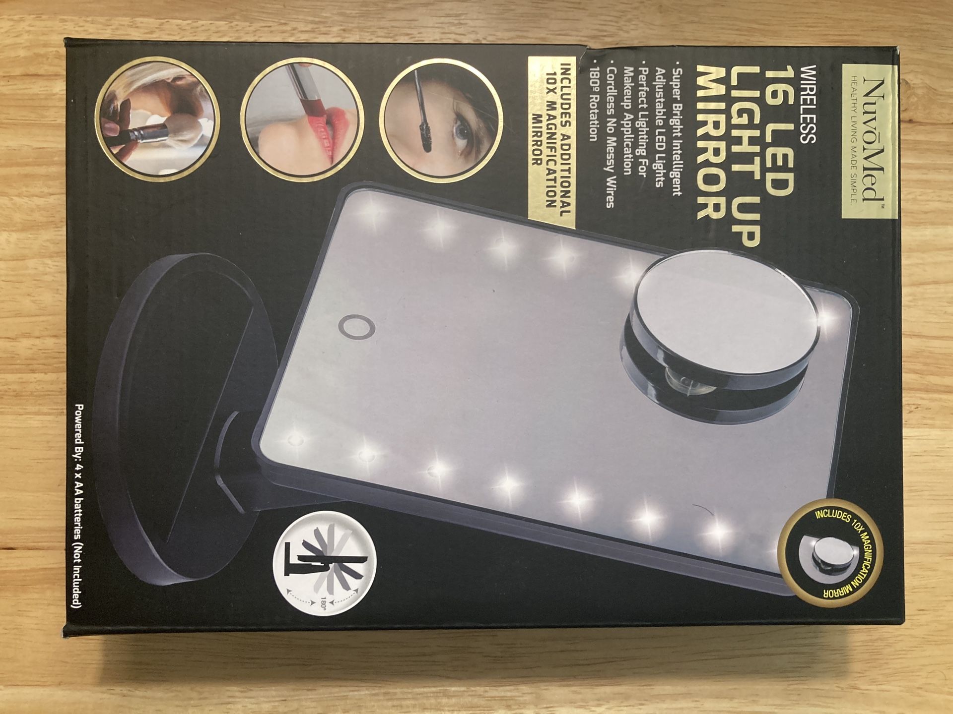 16 LED Light Mirror