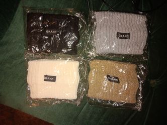 4 womens knitted head bands