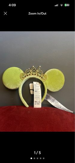 Princess Tiana Disney Minnie ears