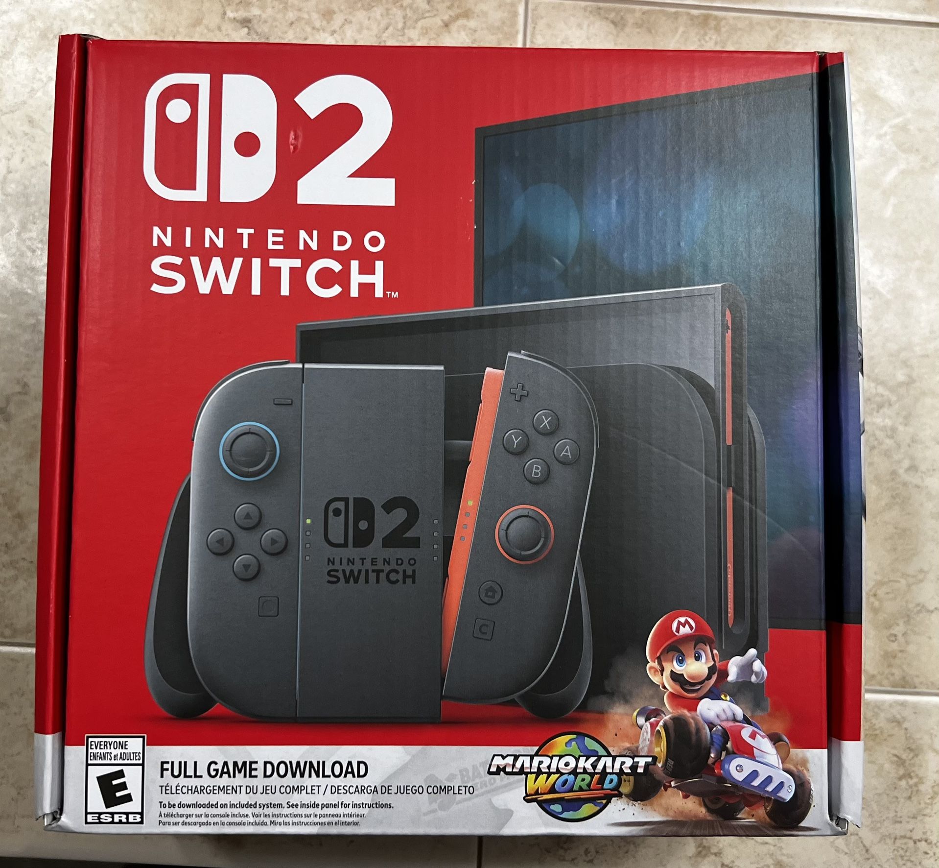 Nintendo Switch2 - Unopened- Mario Kart World