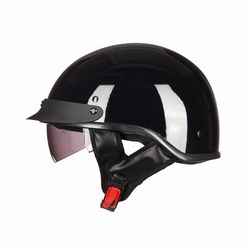 New Half Dot Approved Motorcycle Helmet $45