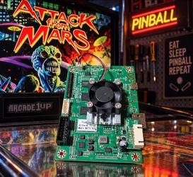 Arcade1Up Attack from Mars Digital Pinball PCB – Tested & Working