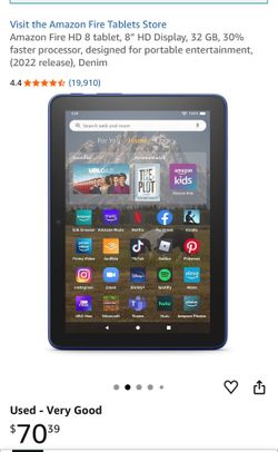 Amazon fire table 8, 10th generation