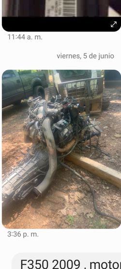 2009 ,Ford F350 ,, Engine 6.4, transmisión, turbo, complet harnes