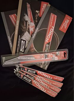 MILWAUKEE SAWZALL BLADES NEW