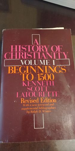 A History of Christianity Beginnings to 1500. Volume 1