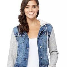 Denim Jean Jacket Size Small Excellent Cond.